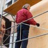 U Zrenjaninu se oslikava mural odbojkašici Maji Ognjenović 11