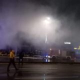 Eksplozija na Novom Beogradu, zapalio se restoran Košnica 6