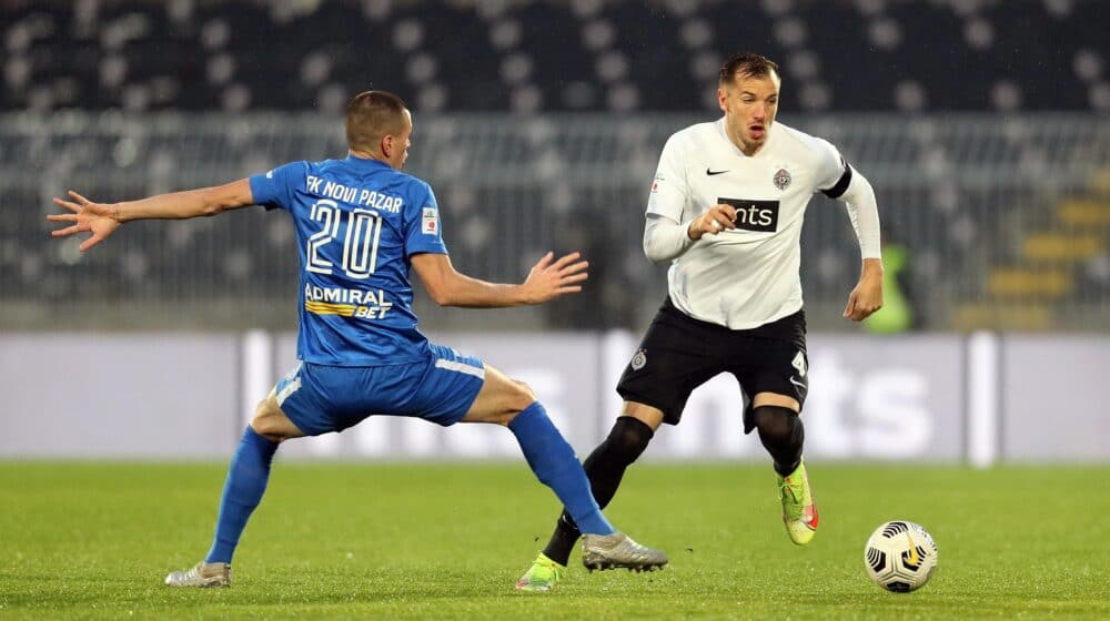 Fudbaleri Partizana savladali Novi Pazar 1