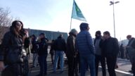 Blokada Sava centar Blokade puteva širom Srbije, zabeleženo više incidenata (FOTO/VIDEO) 9
