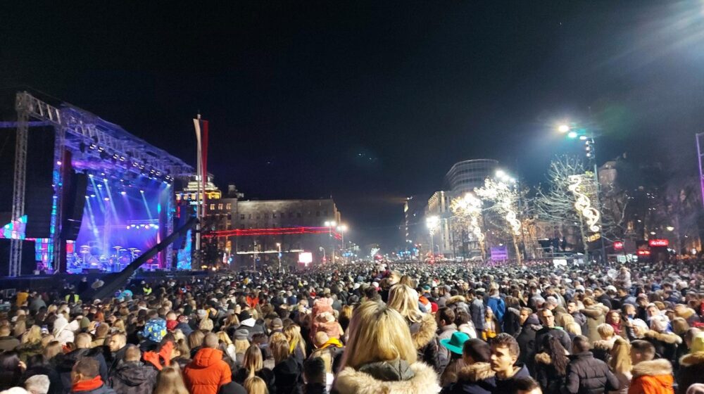 Beograđani dočekali Novu godinu uz koncerte i vatromete 1