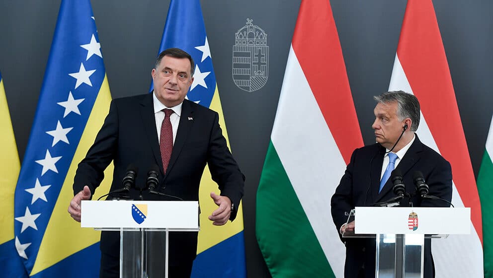 Rasističkim uvredama Orban brani Dodika i Varheljija 1
