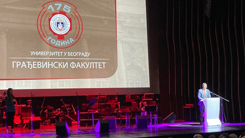 Građevinski fakultet obeležio 175 godina postojanja 1