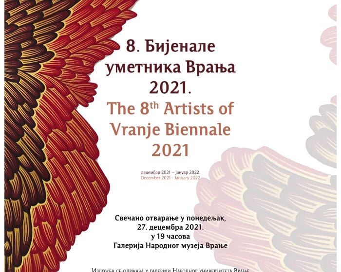 Na konkurs "8. Bijenala umetnika Vranja 2021." prijavljeno 186 radova ukupno 109 umetnika 1