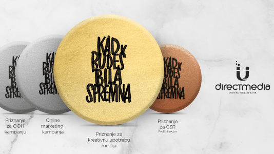 Četiri UEPS priznanja za Direct Media Creative! 1