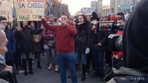 Novi Sad blokada Blokade puteva širom Srbije, zabeleženo više incidenata (FOTO/VIDEO) 39