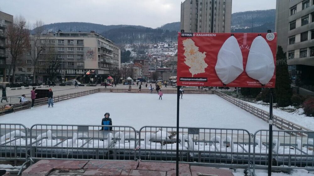 Užice: Instalirana „pluća grada“ koja će ukazivati na štetnost zagađenja vazduha 3