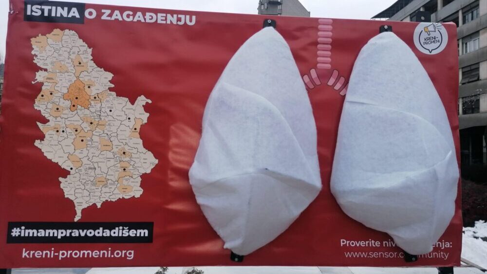 Užice: Instalirana „pluća grada“ koja će ukazivati na štetnost zagađenja vazduha 2