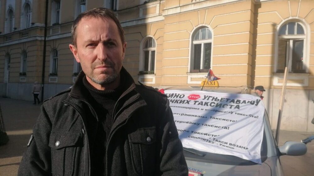 Užički taksista i dalje štrajkuje glađu, dogovor sa nadležnima nije postigao 1