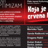 Novi optimizam: Protestno okupljanje pod sloganom „Koja je tvoja crvena linija?" u Zrenjaninu 5. decembra 5