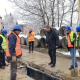 Gradonačelnik Kragujevca obišao radove na kanalizacionoj mreži u Beloševcu 2