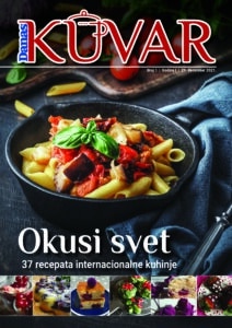 Dodatak "Kuvar" u listu Danas u sredu 29. decembra 2