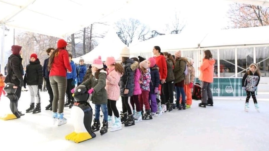 Besplatno grupno klizanje u „Ledenoj šumi“ 1