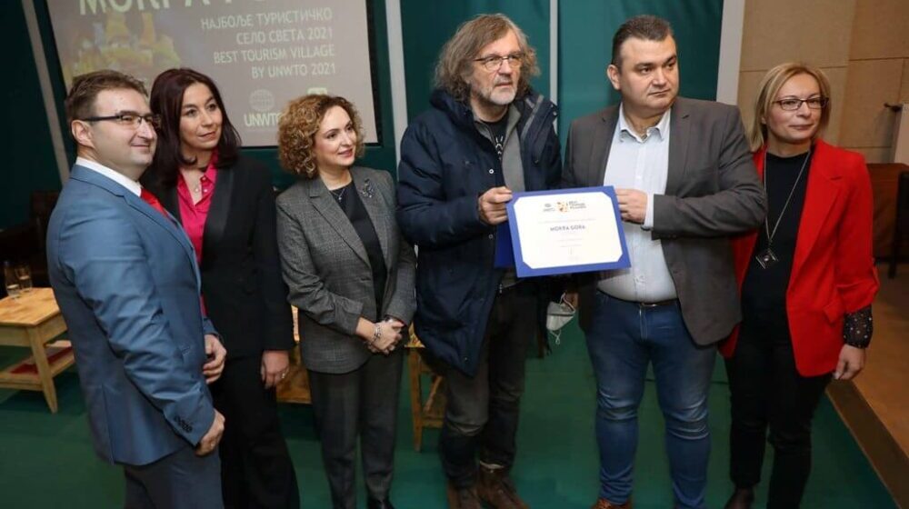 Mokra Gora zaslužila je priznanje za najbolje turističko selo 1