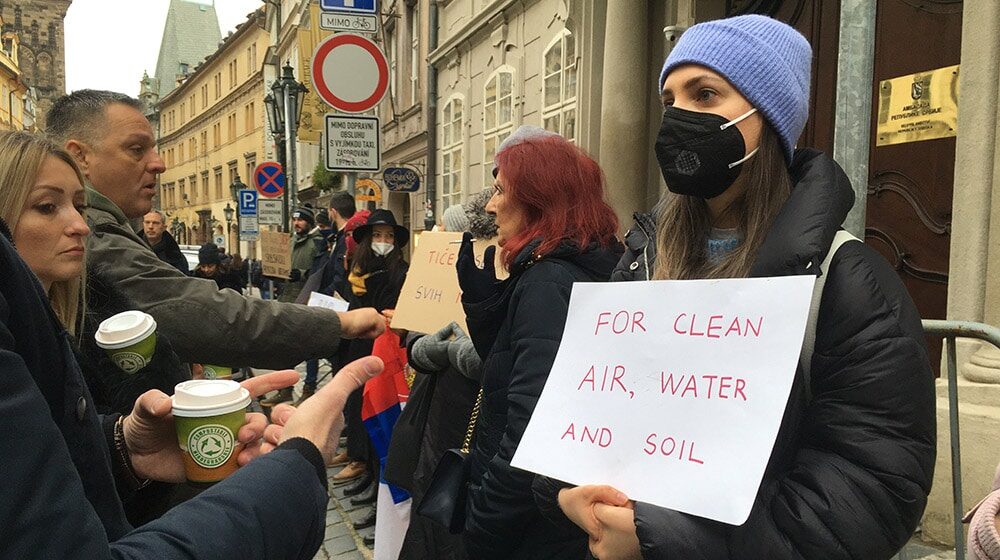 Nova podrška građanima Srbije od sunarodnika u Pragu 1