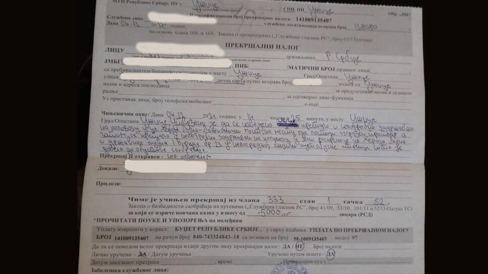 Užice: Učesnici blokada traže zaštitu od progona države 2