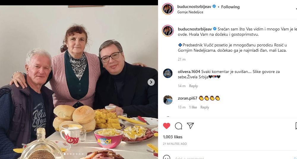 Vučić u Korenitoj i Gornjim Nedeljicama 1