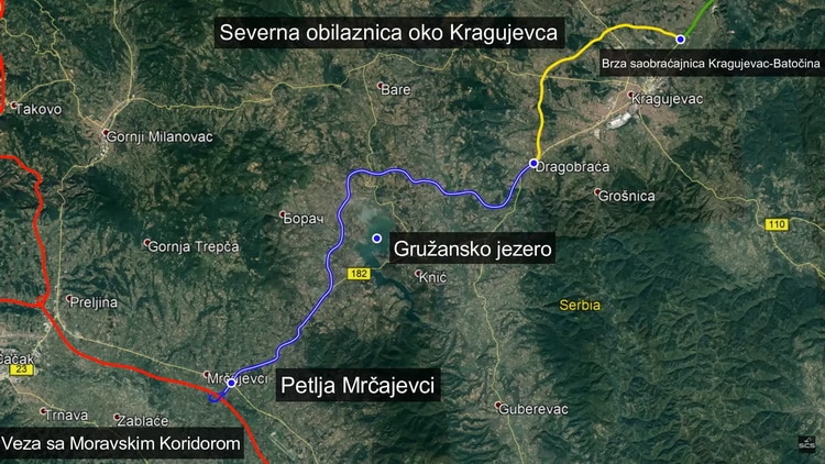 Kada će se Severna obilaznica oko Kragujevca povezati sa Moravskim koridorom? 8