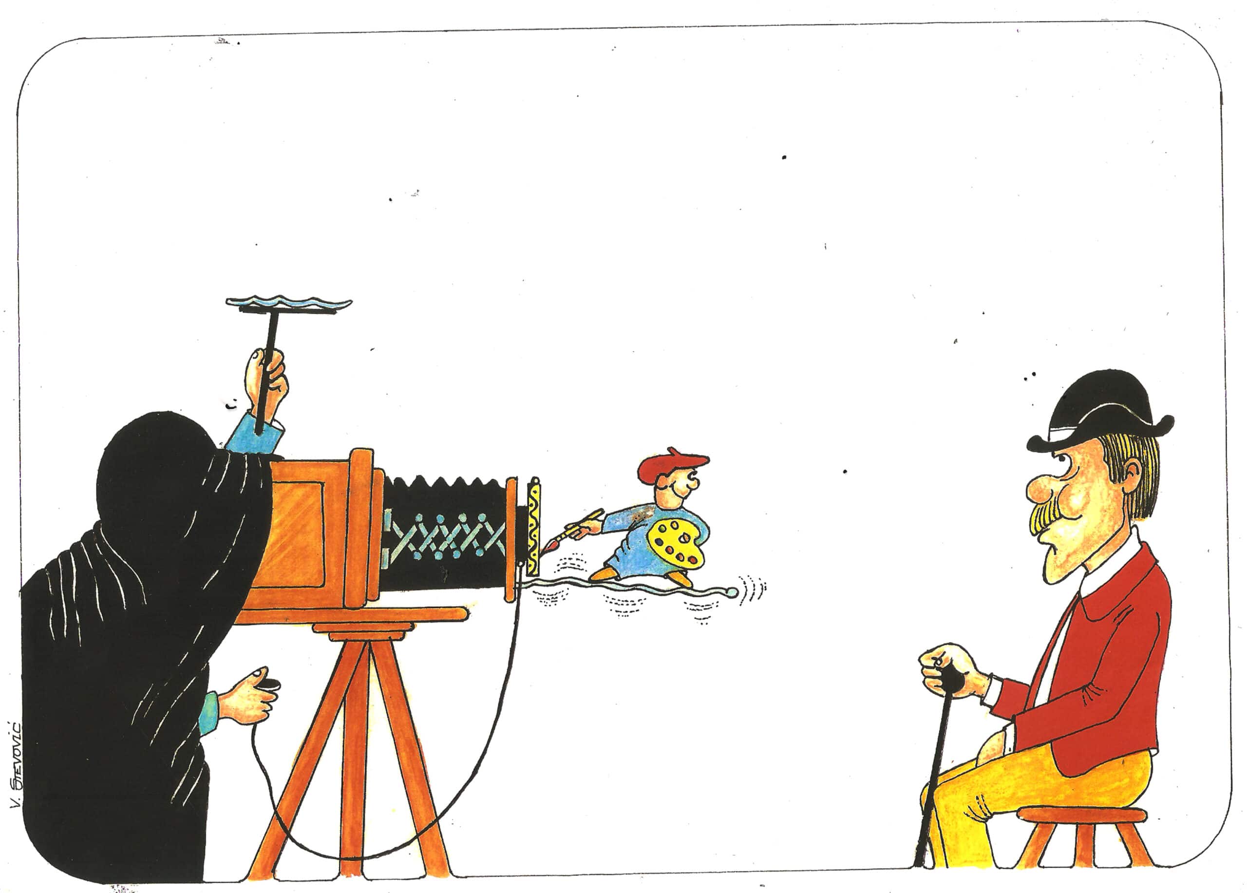 Karikaturista Vladimir Stevović Beluga: Prava karikatura „ne živi” samo jedan dan 3