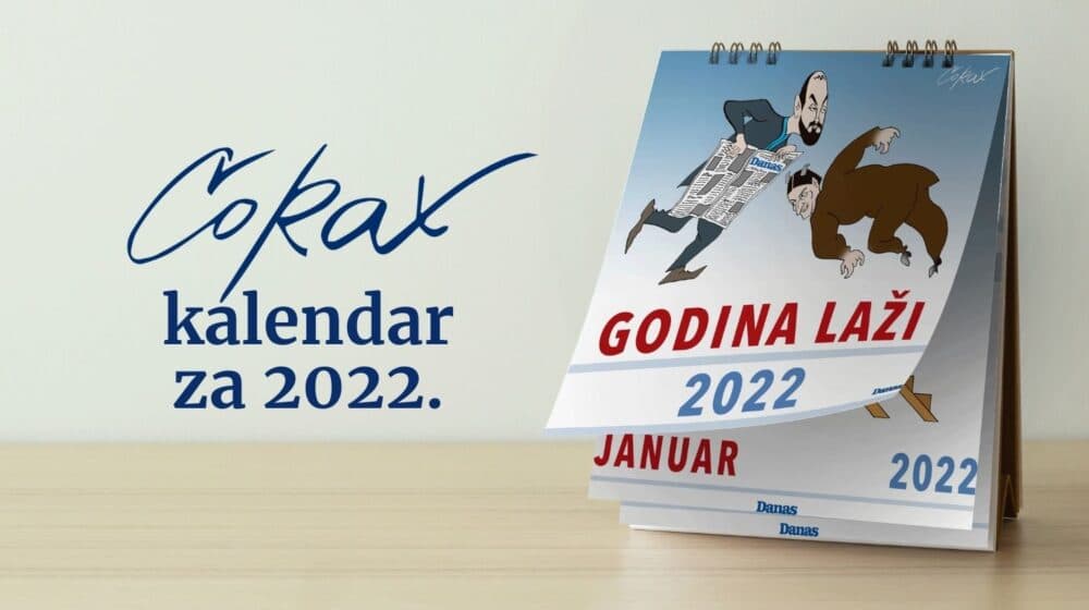 Koraksov kalendar za 2022. godinu u prodaji 1