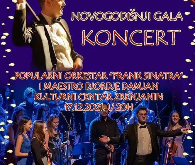 Novogodišnji koncert orkestra Frenk Sinatra u Zrenjaninu 1