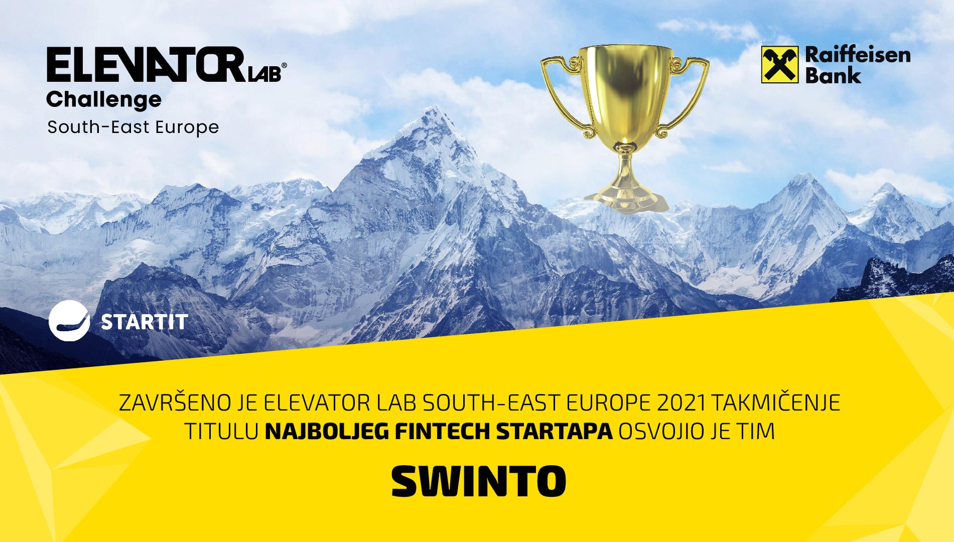 Swinto pobednik ovogodišnjeg Elevator Lab Challenge South-East Europe 2