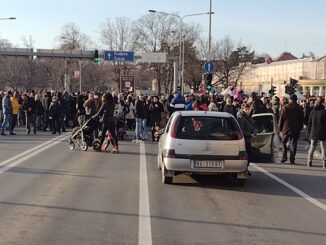 protest kg Blokade puteva širom Srbije, zabeleženo više incidenata (FOTO/VIDEO) 42