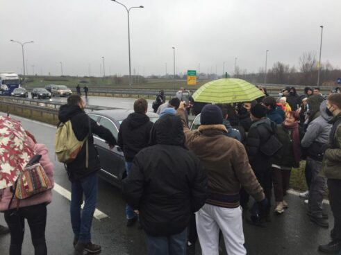 Završena blokada auto-puta u Novom Sadu 5