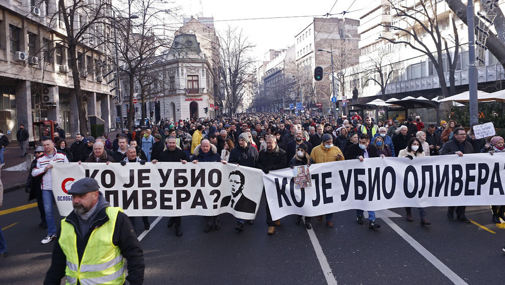 protest Ko je ubio Olivera Ivanovica