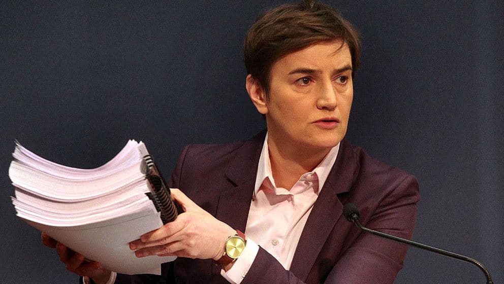 Brnabić: Odgovornost za krivičnu prijavu protiv Vučića treba da snose istraživački mediji 1