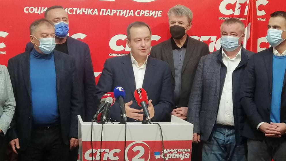 RIK proglasio listu SPS-JS-ZS "Ivica Dačić - Premijer Srbije" za republičke izbore 1