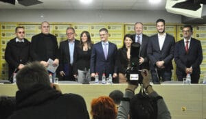 Goran Marković, Vesna Rakić Vodinelić, Dubravka Stojanović, Dejan Atanacković… dočekuju predstavnike opozicije 4