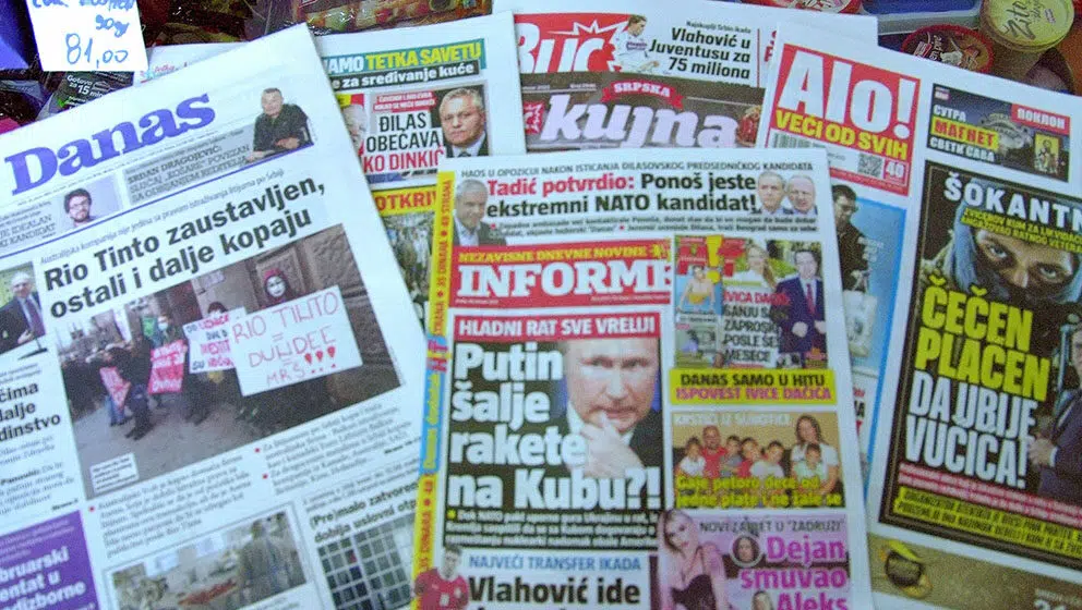 Najmanje prekraja u "Danasu", "Alo" ampion u krenju Kodeksa novinara -  Drutvo - Dnevni list Danas