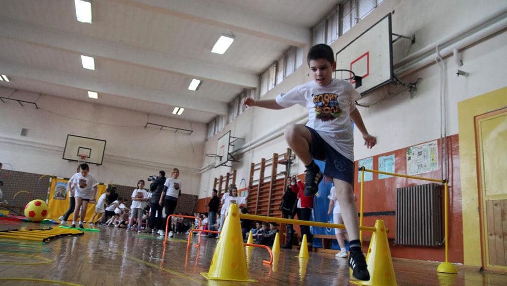 Salu za fizičko nema 41 škola u Beogradu 1