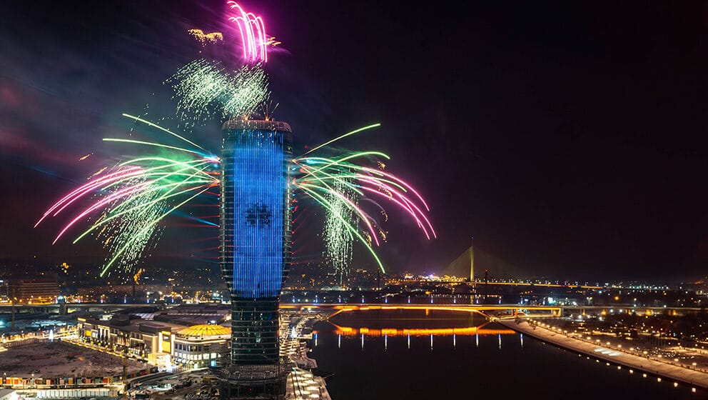 Ponovo vatromet u Beogradu na vodi za Srpsku novu godinu 1