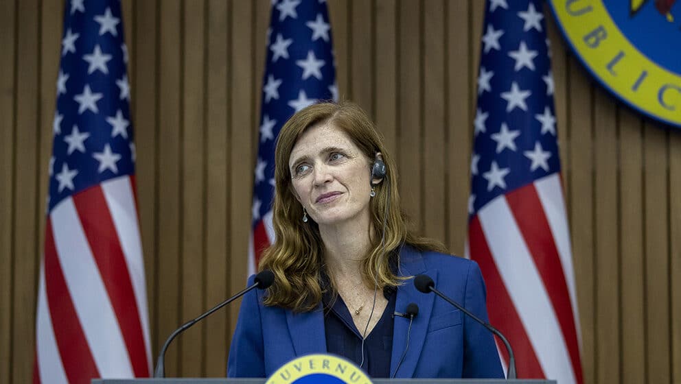 Samanta Pauer, u svojstvu direktorke USAID, u poseti Srbiji i Kosovu 1
