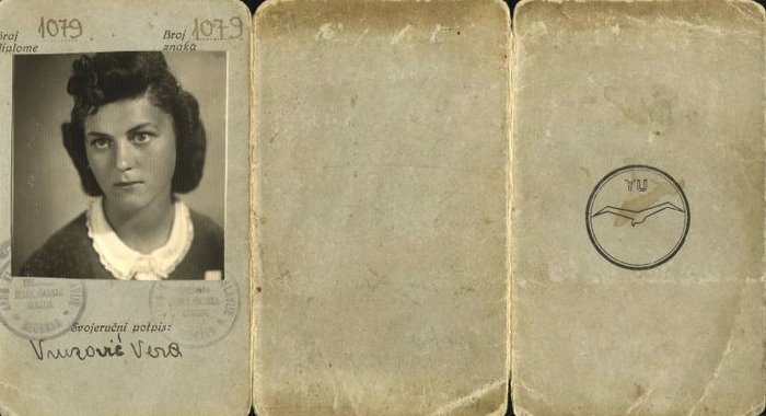 Avers „A” diplome vazduhoplovnog jedriličara. 1940. godina.