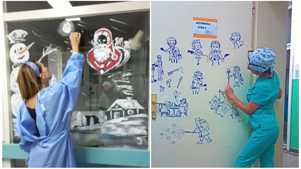 Korona virus: Upoznajte Jasminu, medicinsku sestru koja crta u kovid odeljenjima bolnica 2 Medicinska sestra