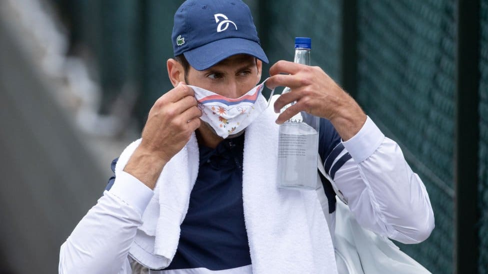 Srpski teniser Novak Đoković pojavio se na javnom skupu u decembru 2021, iako je dan ranije dobio pozitivan test na korona virus