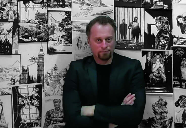 U Zrenjaninu top izložba “Born to draw”” ilustratora Stevana Subića 1