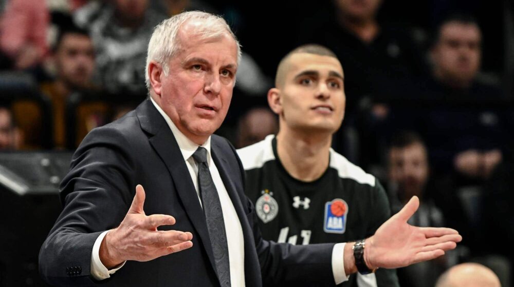 Partizan ubedljiv protiv Zadra 1