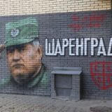 Oslikan veliki mural posvećen Ratku Mladiću na Novom naselju u Novom Sadu 2