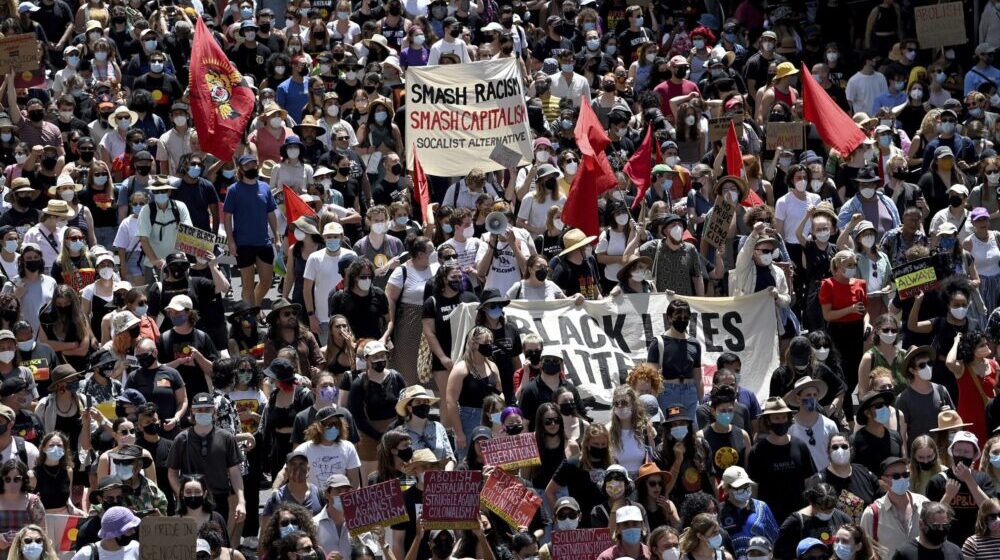 Proslava i protesti na Dan Australije 1