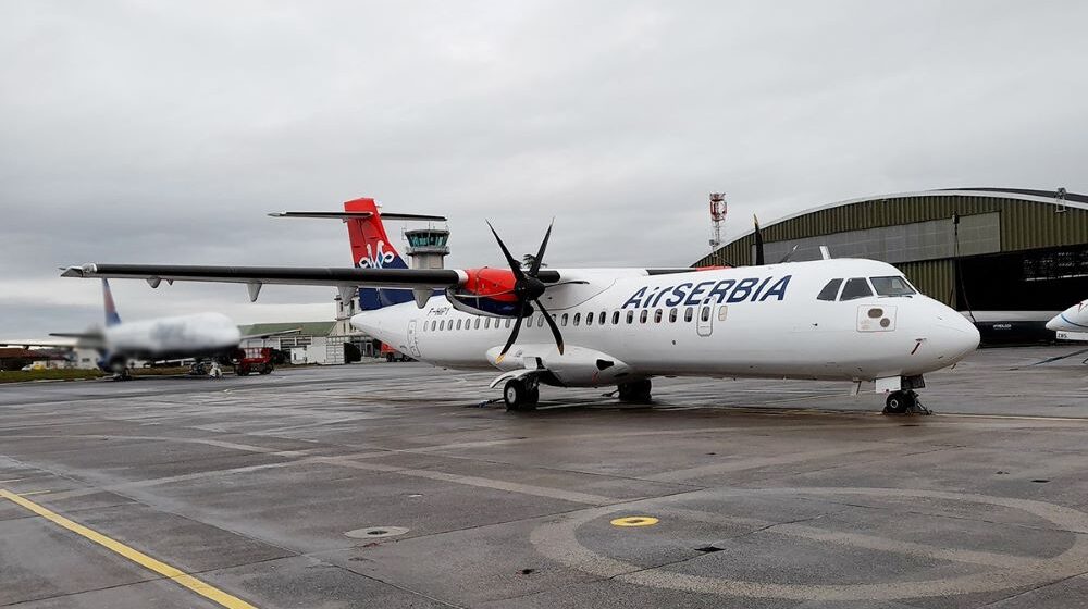 Er Srbija: Novi avion nacionalne avio-kompanije ATR 72-600 stiže u Beograd 1