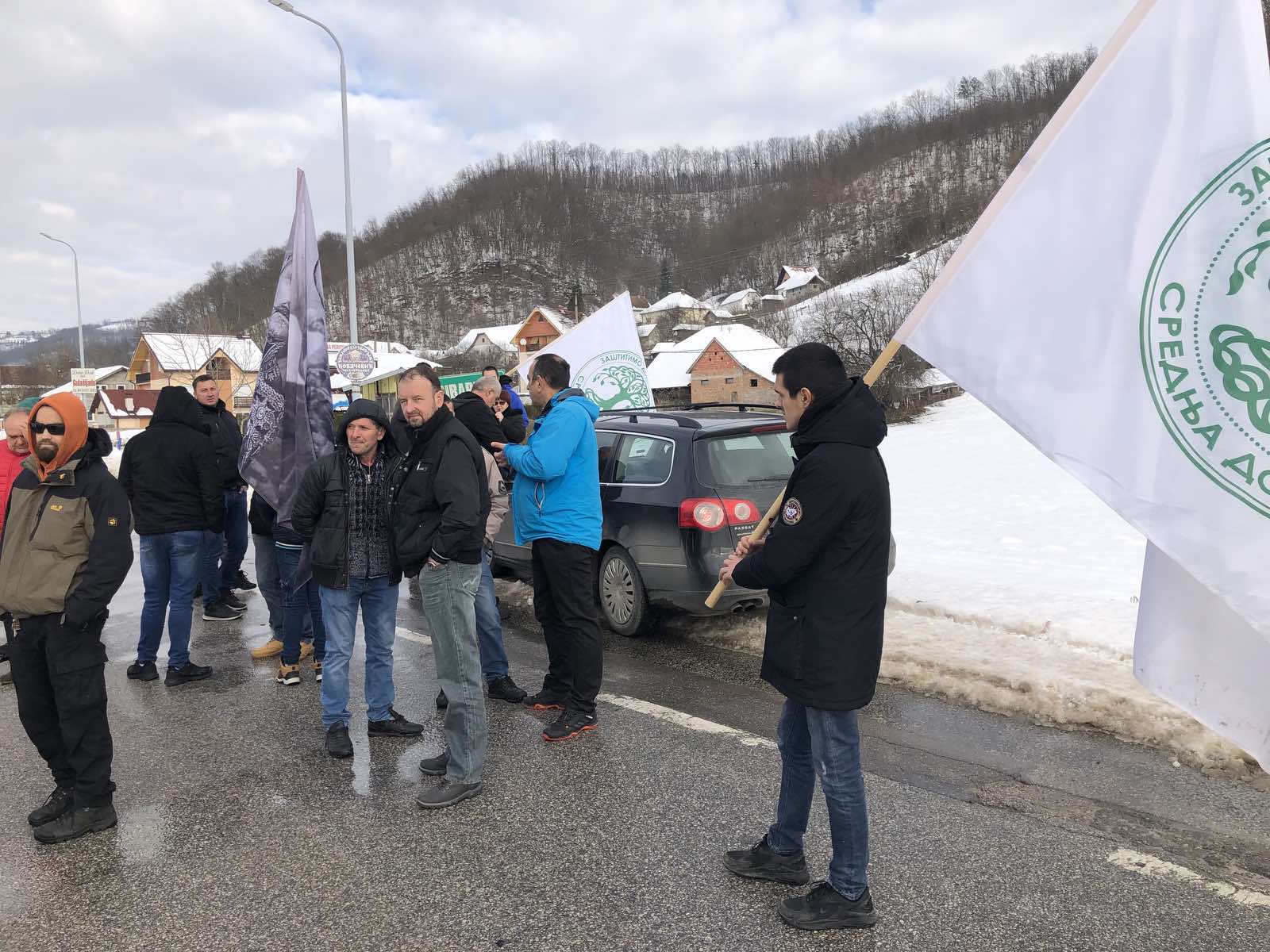 Jednočasovna blokada puta između Požege i Kosjerića 2