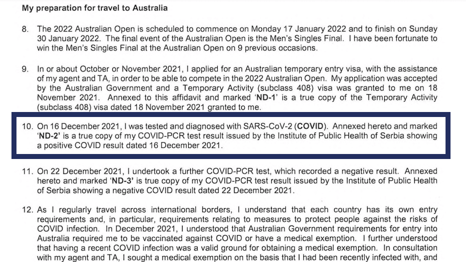 Bez odgovora da li je Đoković znao da je pozitivan kada je 17. decembra bio na javnom skupu 4 Bez odgovora da li je Đoković znao da je pozitivan kada je 17. decembra bio na javnom skupu 4
