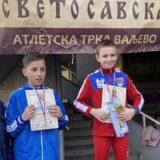 Mladi atletičari AK Užice osvojili tri medalje na Svetosavskom turniru 11