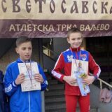 Mladi atletičari AK Užice osvojili tri medalje na Svetosavskom turniru 10