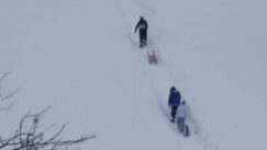 U Kladovu nema snega ni za lek, mališani se sankaju na obroncima Miroč planine 7