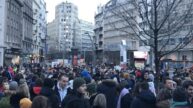 Protest Eko straža, zagađenje vazduha Paljenjem sveća ispred Vlade Srbije završen četvrti protest protiv zagađenja vazduha (FOTO/VIDEO) 3